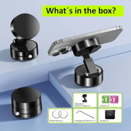 2025 NEW A3 N55 magnet 360 Rotatable Phone Holders for Your Car Vacuum Magnetic Car Phone Holder for Magsafe Suction Cup Phone